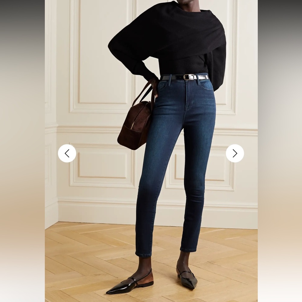 FRAME DENIM ALI HIGH RISE SKINNY